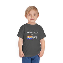Load image into Gallery viewer, Proud Ally of Love Toddler T-Shirt