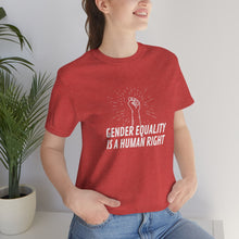 Load image into Gallery viewer, Gender Equality is a Human Right T-Shirt