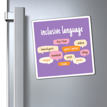 Load image into Gallery viewer, Inclusive Language Magnet