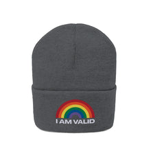 Load image into Gallery viewer, I Am Valid Knit Beanie
