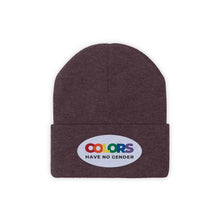 Load image into Gallery viewer, Colors Have No Gender Knit Beanie