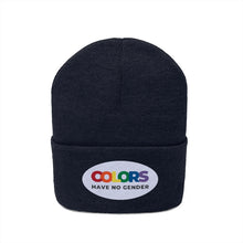 Load image into Gallery viewer, Colors Have No Gender Knit Beanie