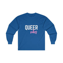 Load image into Gallery viewer, Queer Vibes Long Sleeve T-Shirt
