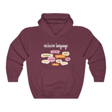 Load image into Gallery viewer, Inclusive Language Hoodie