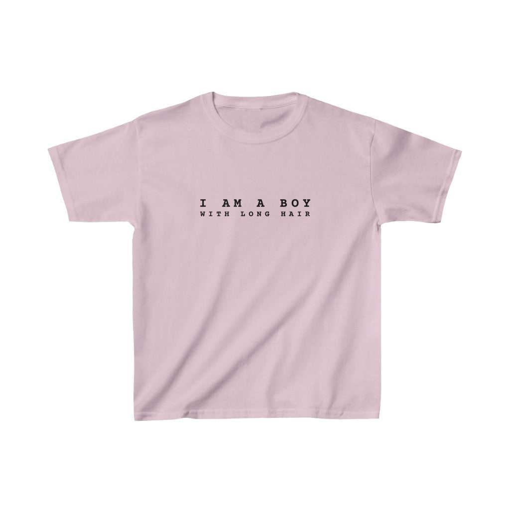 I'm a Boy with Long Hair Youth T-Shirt