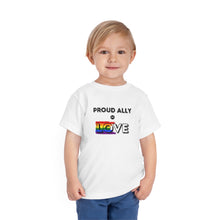 Load image into Gallery viewer, Proud Ally of Love Toddler T-Shirt