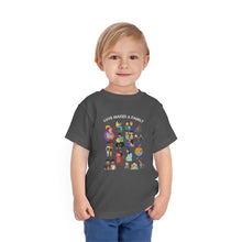 Load image into Gallery viewer, Love Makes a Family Toddler T-Shirt