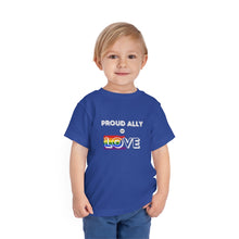 Load image into Gallery viewer, Proud Ally of Love Toddler T-Shirt