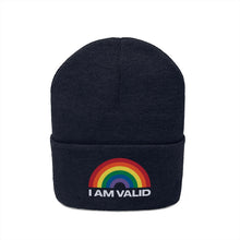 Load image into Gallery viewer, I Am Valid Knit Beanie