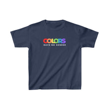 Load image into Gallery viewer, Colors Have No Gender Youth T-Shirt