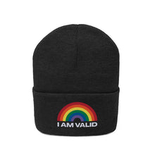 Load image into Gallery viewer, I Am Valid Knit Beanie