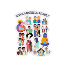 Load image into Gallery viewer, Love Makes a Family Sticker