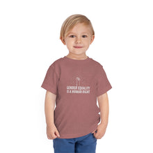 Load image into Gallery viewer, Gender Equality is a Human Right Toddler T-Shirt
