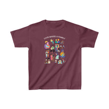 Load image into Gallery viewer, Love Makes a Family Youth T-Shirt