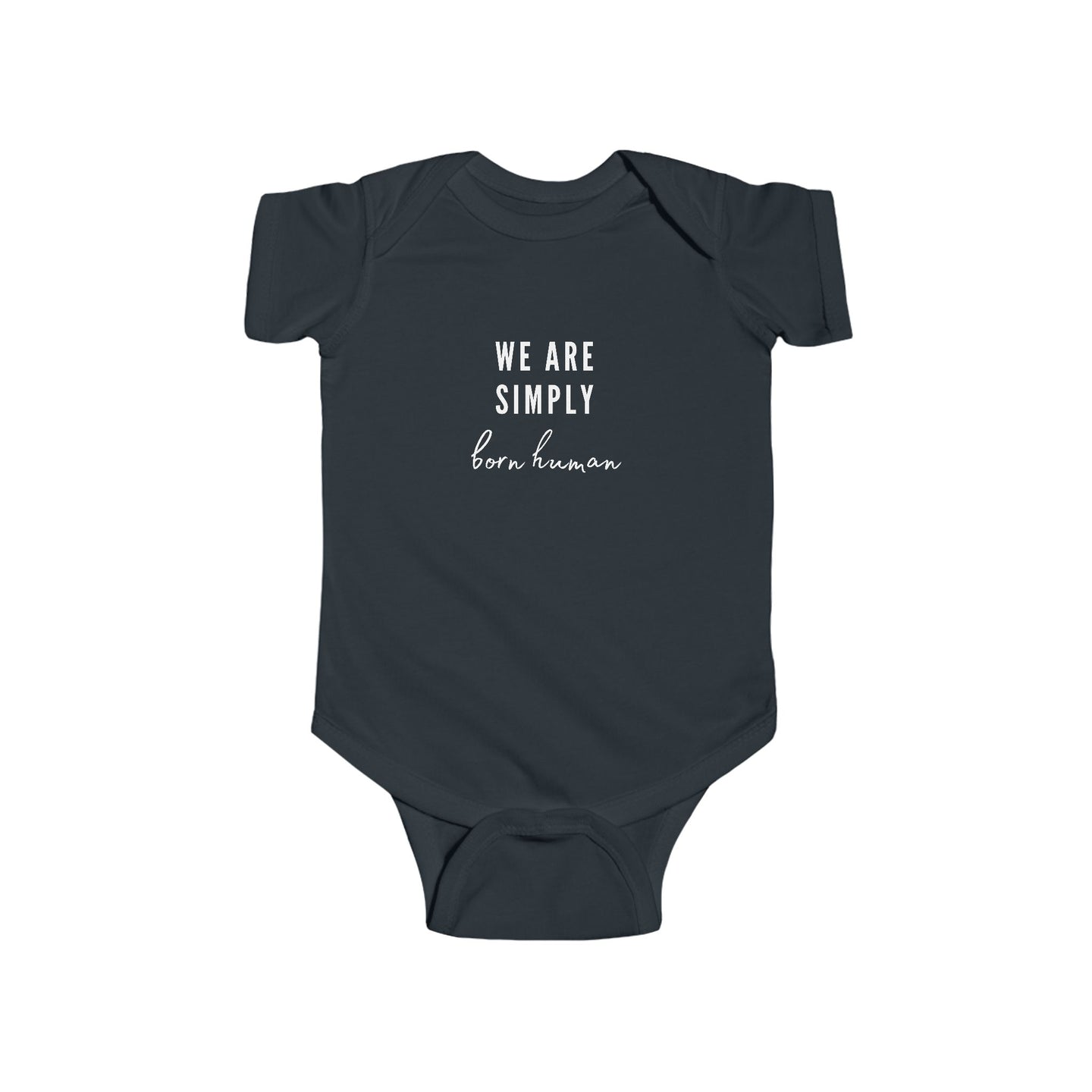 Born Human Infant Graphic Bodysuit