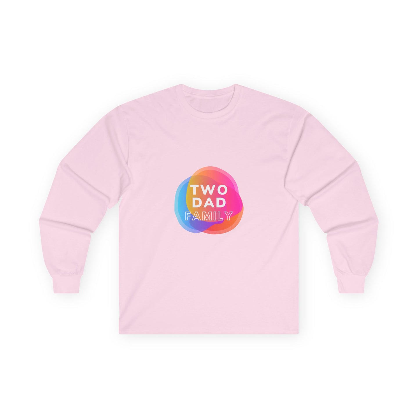 Two Dad Family Long Sleeve Graphic T-Shirt