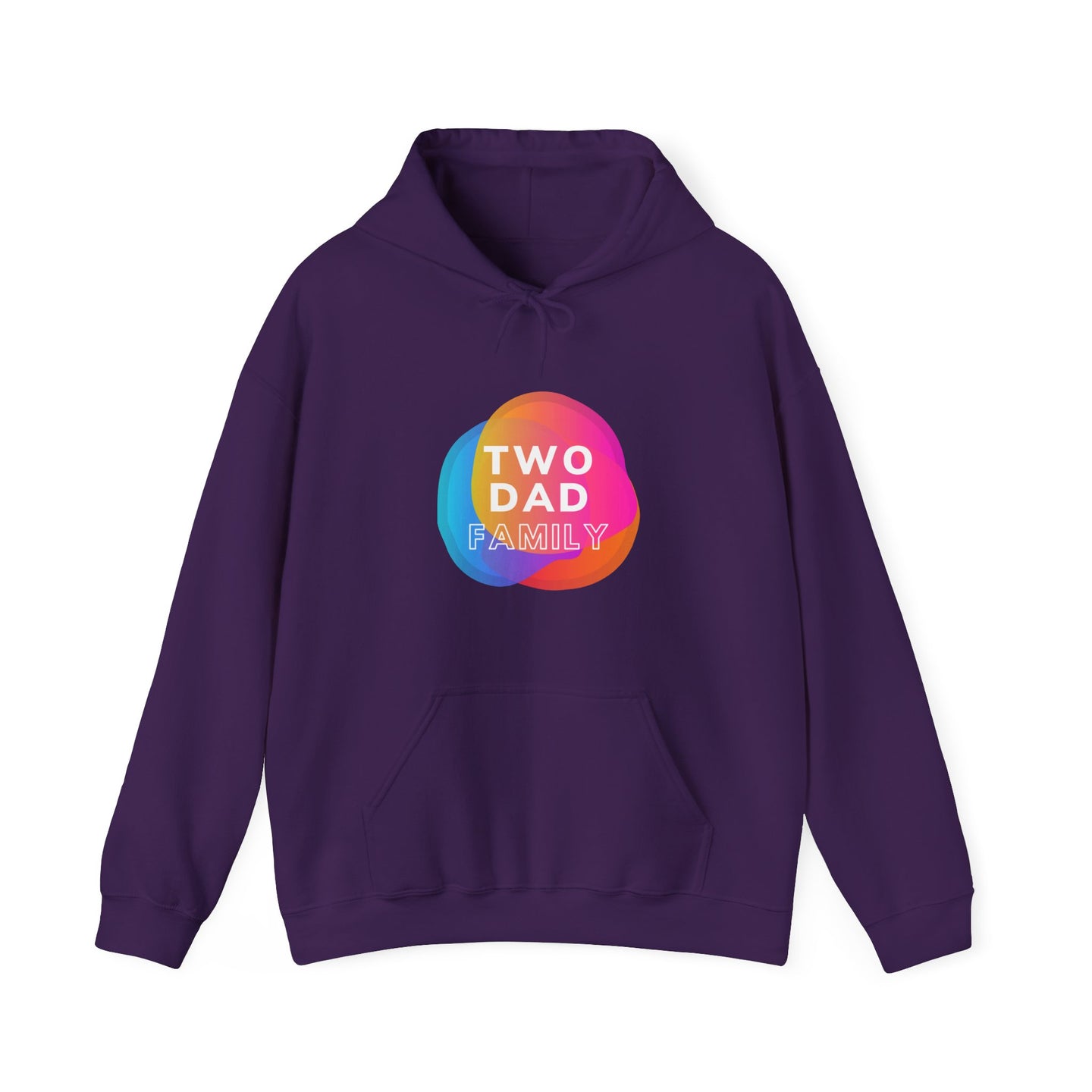 Two Dad Family Graphic Hoodie