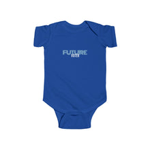 Load image into Gallery viewer, soft cotton bodysuit with the text &#39;Future Voter,&#39; promoting civic engagement and the importance of voting from an early age.
