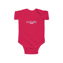 Load image into Gallery viewer, soft cotton bodysuit with the text &#39;Future Voter,&#39; promoting civic engagement and the importance of voting from an early age.
