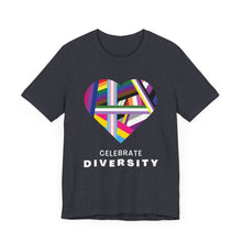 Load image into Gallery viewer, Celebrate Diversity Graphic T-Shirt
