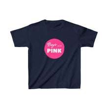 Load image into Gallery viewer, Boys Wear Pink Youth Graphic T-Shirt
