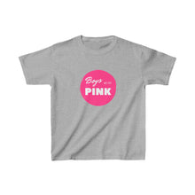 Load image into Gallery viewer, Boys Wear Pink Youth Graphic T-Shirt
