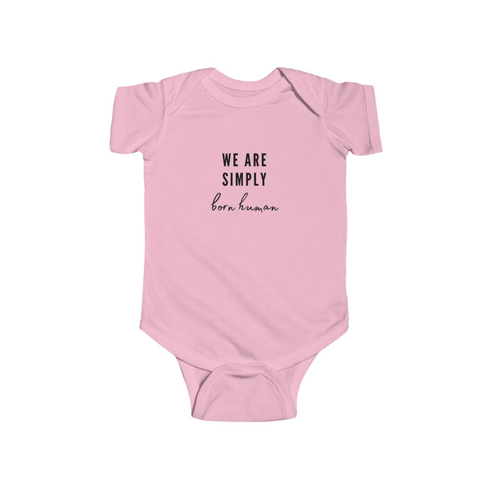 Born Human Infant Graphic Bodysuit