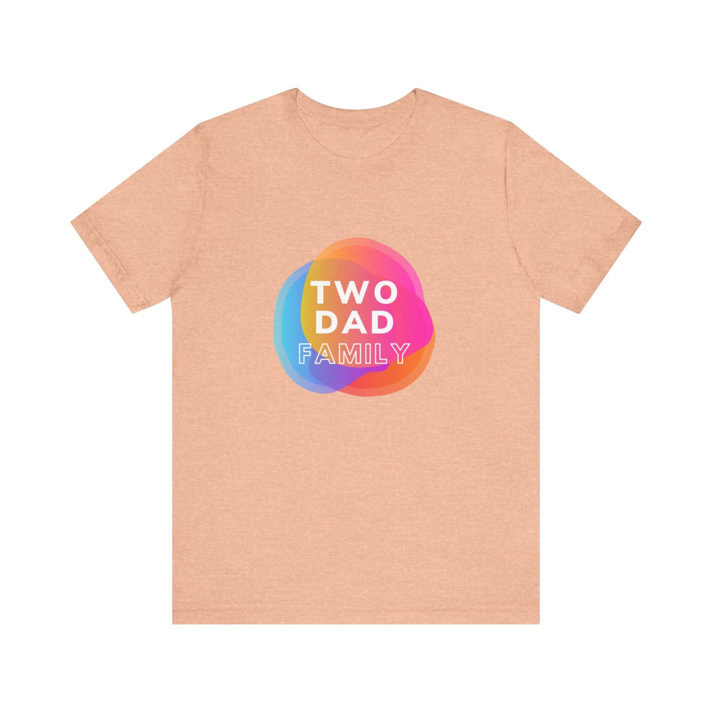 Two Dad Family Graphic T-Shirt