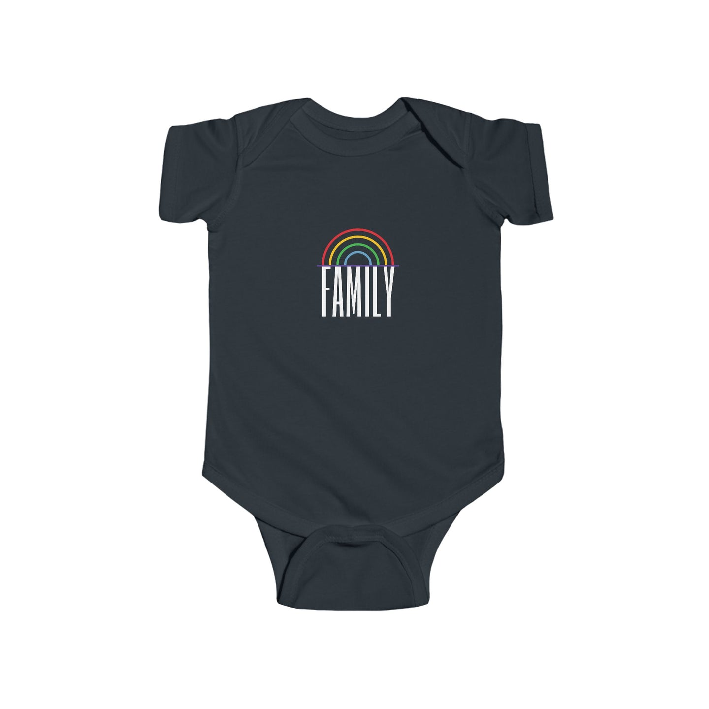 Family with Rainbow - LGBTQ+ Family Pride and Equality