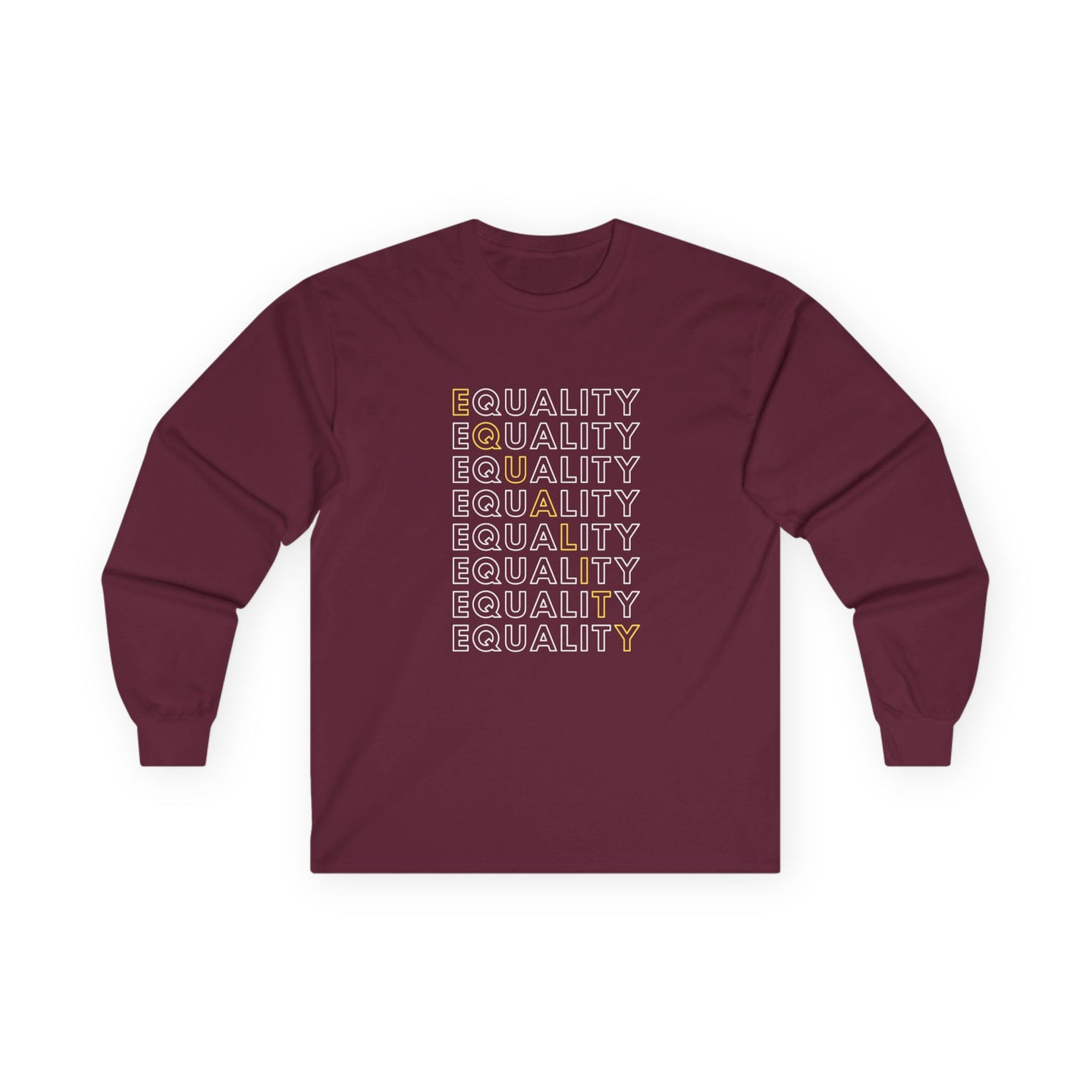 Equality Long Sleeve Graphic T-Shirt