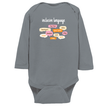 Load image into Gallery viewer, Inclusive Language Long Sleeve Bodysuit
