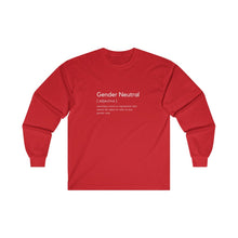 Load image into Gallery viewer, Gender Neutral Long Sleeve T-Shirt
