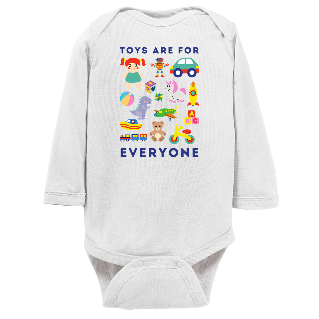 Toys Are For Everyone Long Sleeve Bodysuit