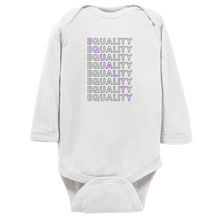 Load image into Gallery viewer, Equality Long Sleeve Bodysuit
