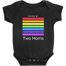 Load image into Gallery viewer, Raised by Two Moms Bodysuit
