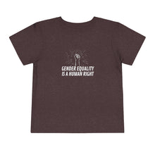Load image into Gallery viewer, Gender Equality is a Human Right Toddler T-Shirt
