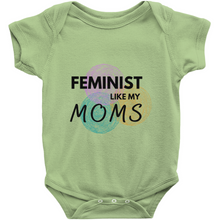 Load image into Gallery viewer, Feminist Like My Moms Bodysuit
