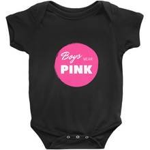 Load image into Gallery viewer, Boys Wear Pink Bodysuit
