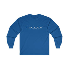 Load image into Gallery viewer, I&#39;m a Girl with Short Hair Long Sleeve T-Shirt
