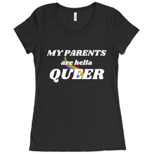 Load image into Gallery viewer, Queer Parents Fitted T-Shirt
