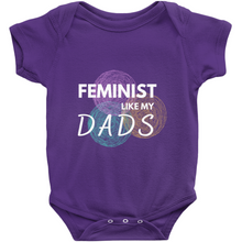 Load image into Gallery viewer, Feminist Like My Dads Bodysuits

