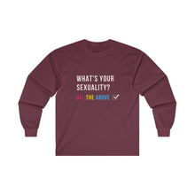 Load image into Gallery viewer, What&#39;s Your Sexuality Long Sleeve T-Shirt
