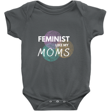Load image into Gallery viewer, Feminist Like My Moms Bodysuit
