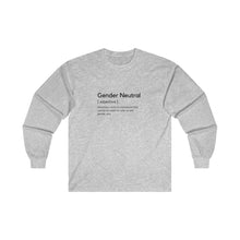 Load image into Gallery viewer, Gender Neutral Long Sleeve T-Shirt

