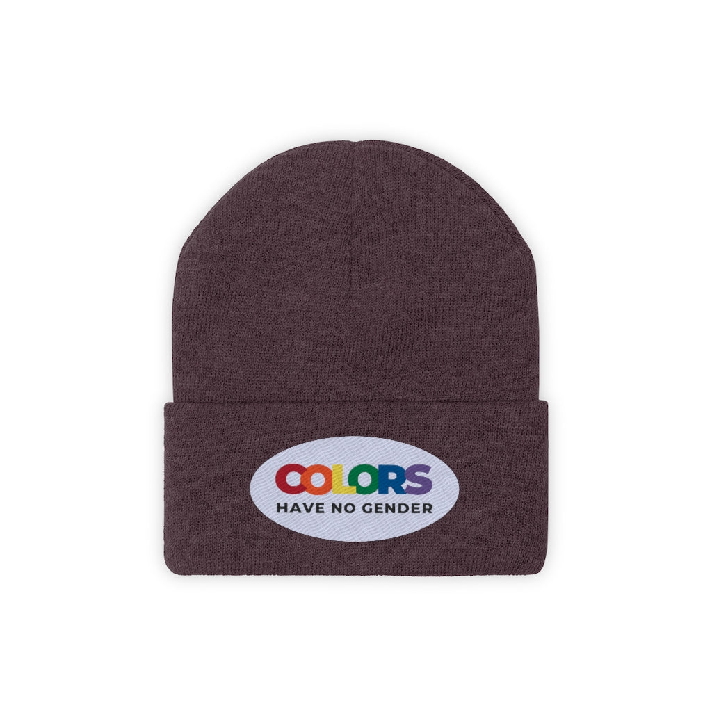 Colors Have No Gender Knit Beanie