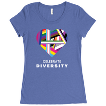 Load image into Gallery viewer, Celebrate Diversity Fitted T-Shirt
