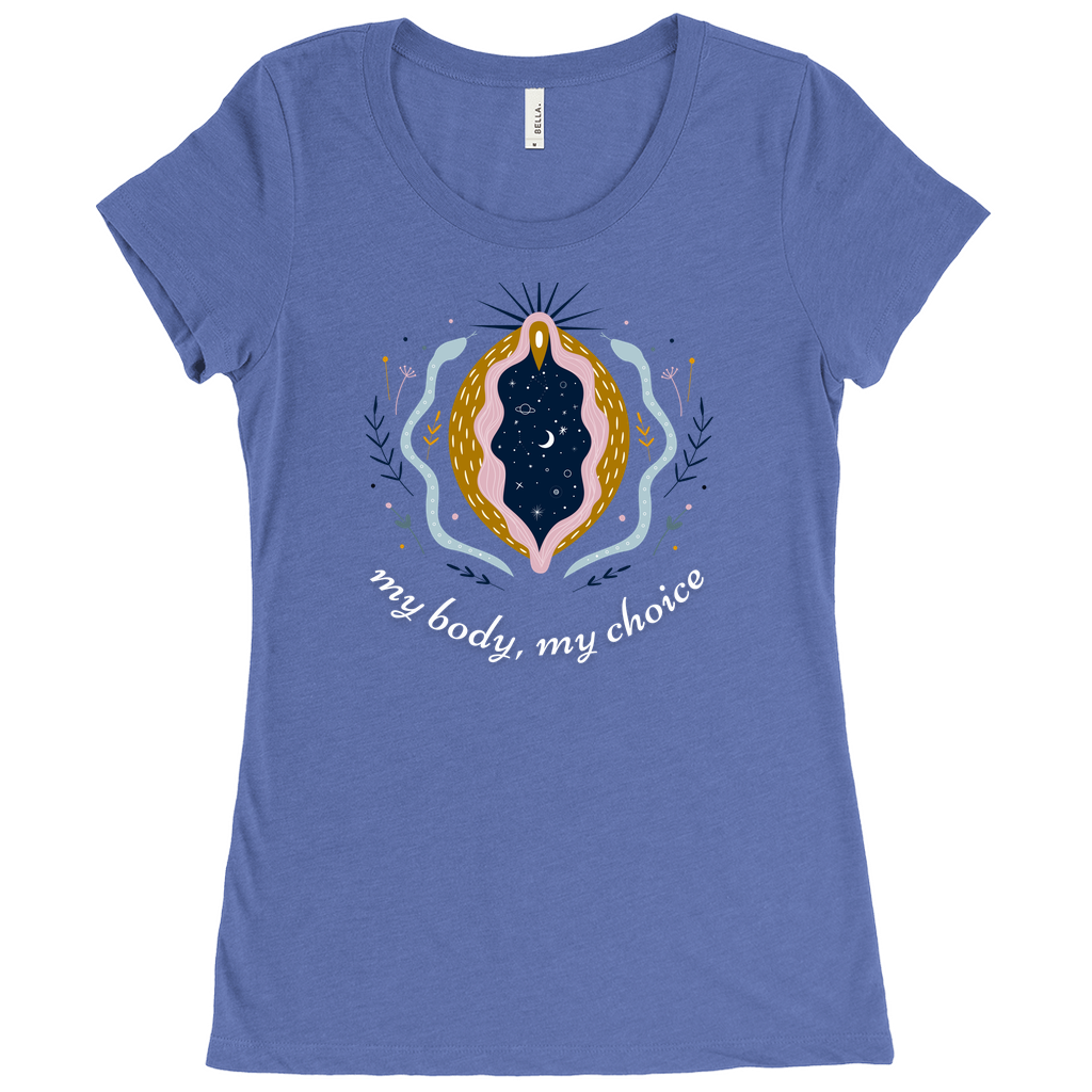 My Body, My Choice Fitted T-Shirt