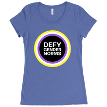 Load image into Gallery viewer, Defy Gender Norms Fitted T-Shirt

