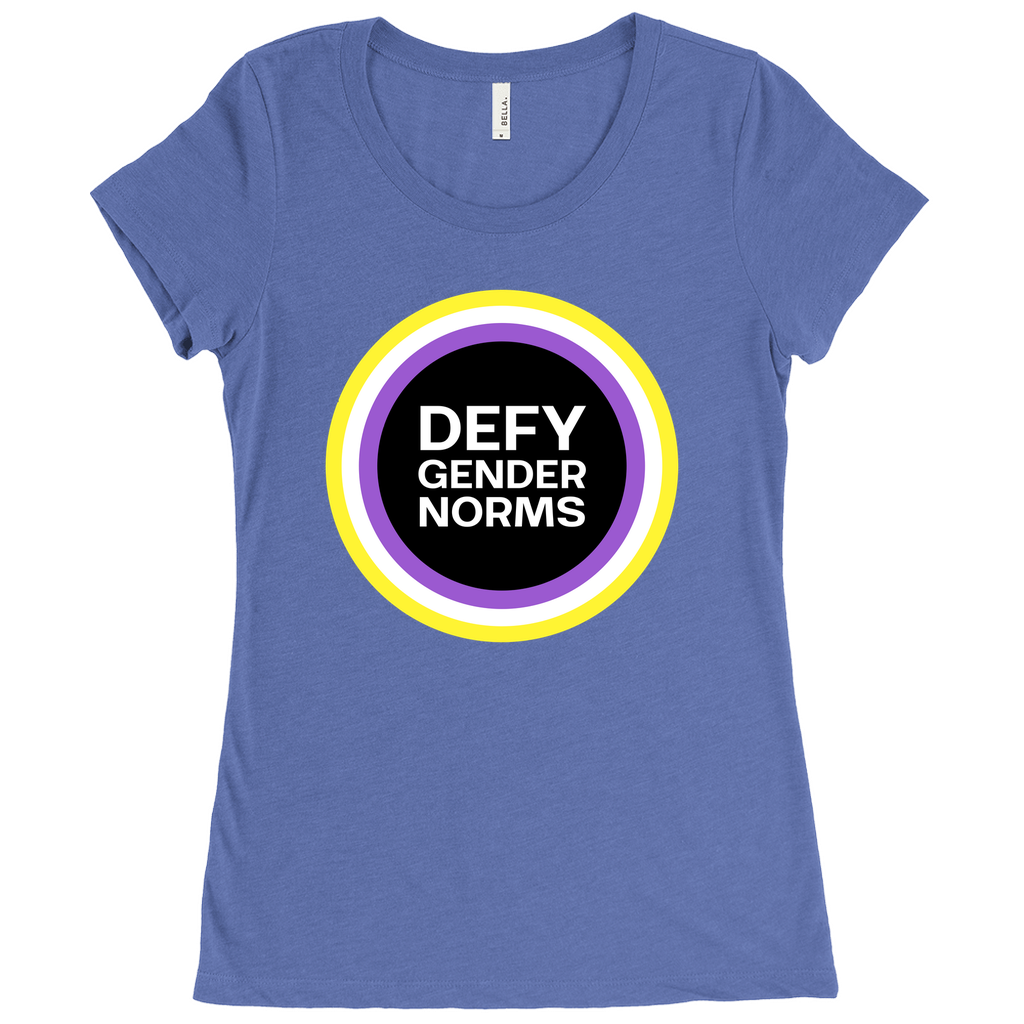 Defy Gender Norms Fitted T-Shirt