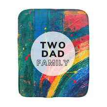 Load image into Gallery viewer, Two Dad Family Burp Cloth
